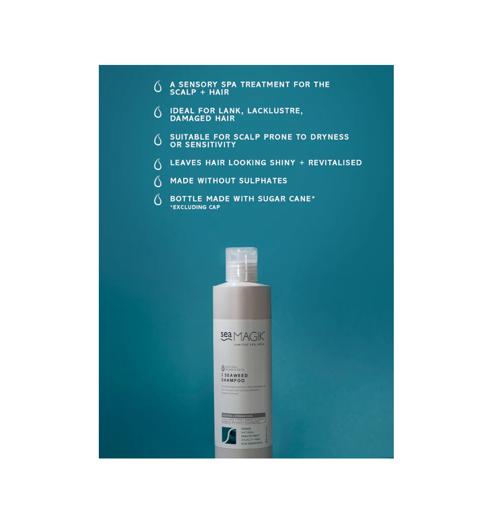 Sea Magik 3 Seaweed Shampoo – 300 ml - Suztain.no
