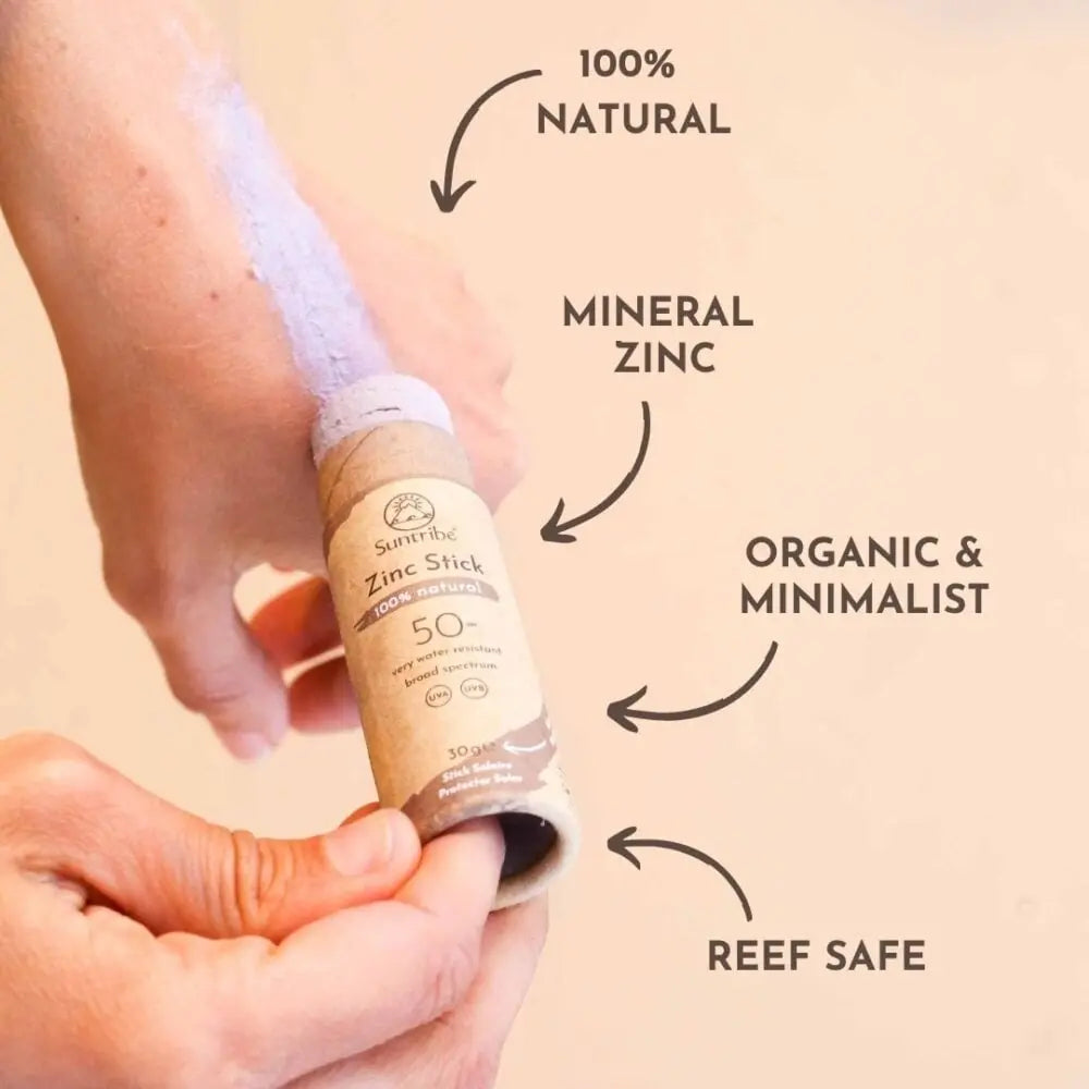 Suntribe Organic Mineral Zinc Sun Stick SPF 50 - Mud Tint Suntribe