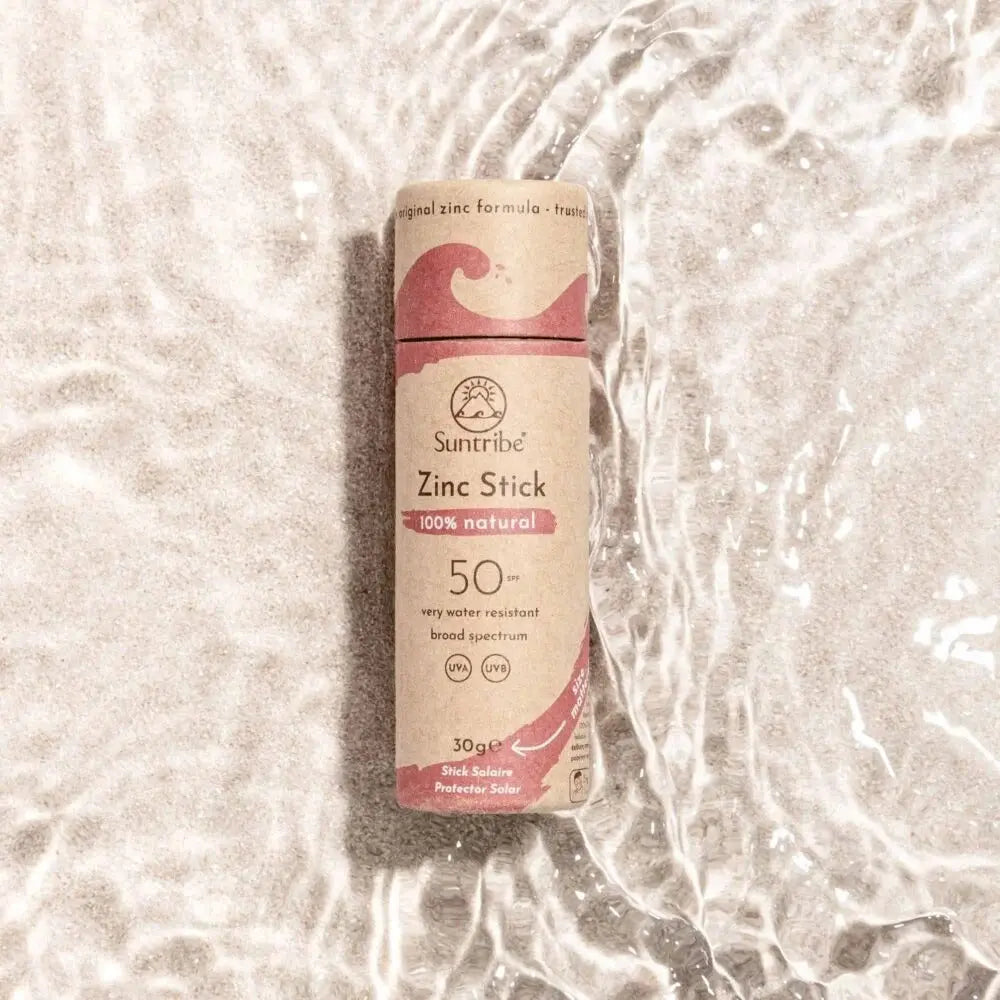 Suntribe Organic Mineral Zinc Sun Stick SPF 50 - Pretty Pink Suntribe