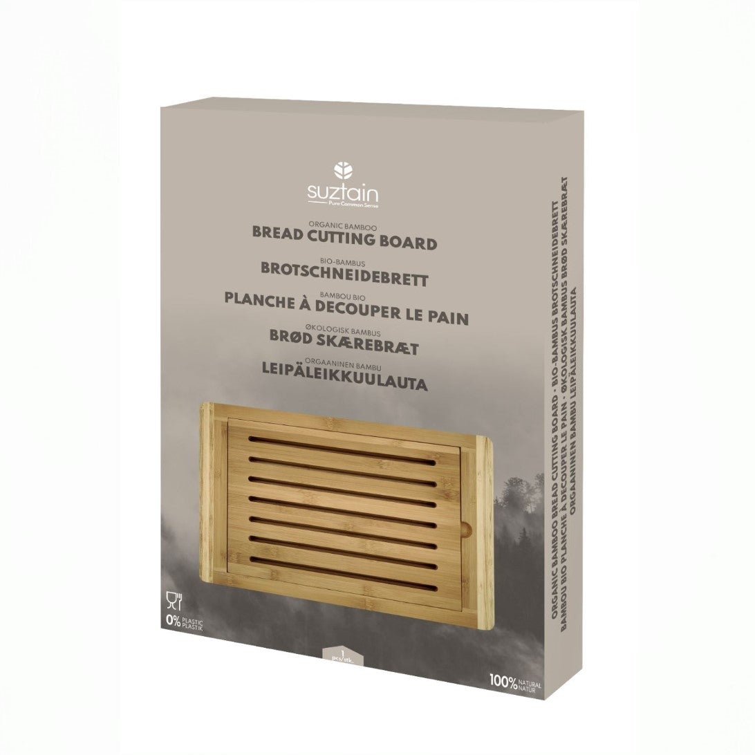 Suztain - Brødfjøl i bambus m/smulefanger - Suztain.no