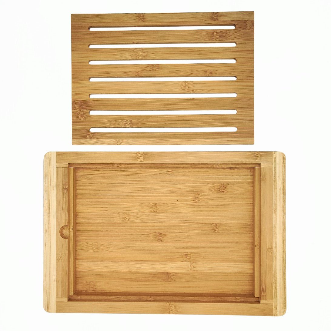 Suztain - Brødfjøl i bambus m/smulefanger - Suztain.no