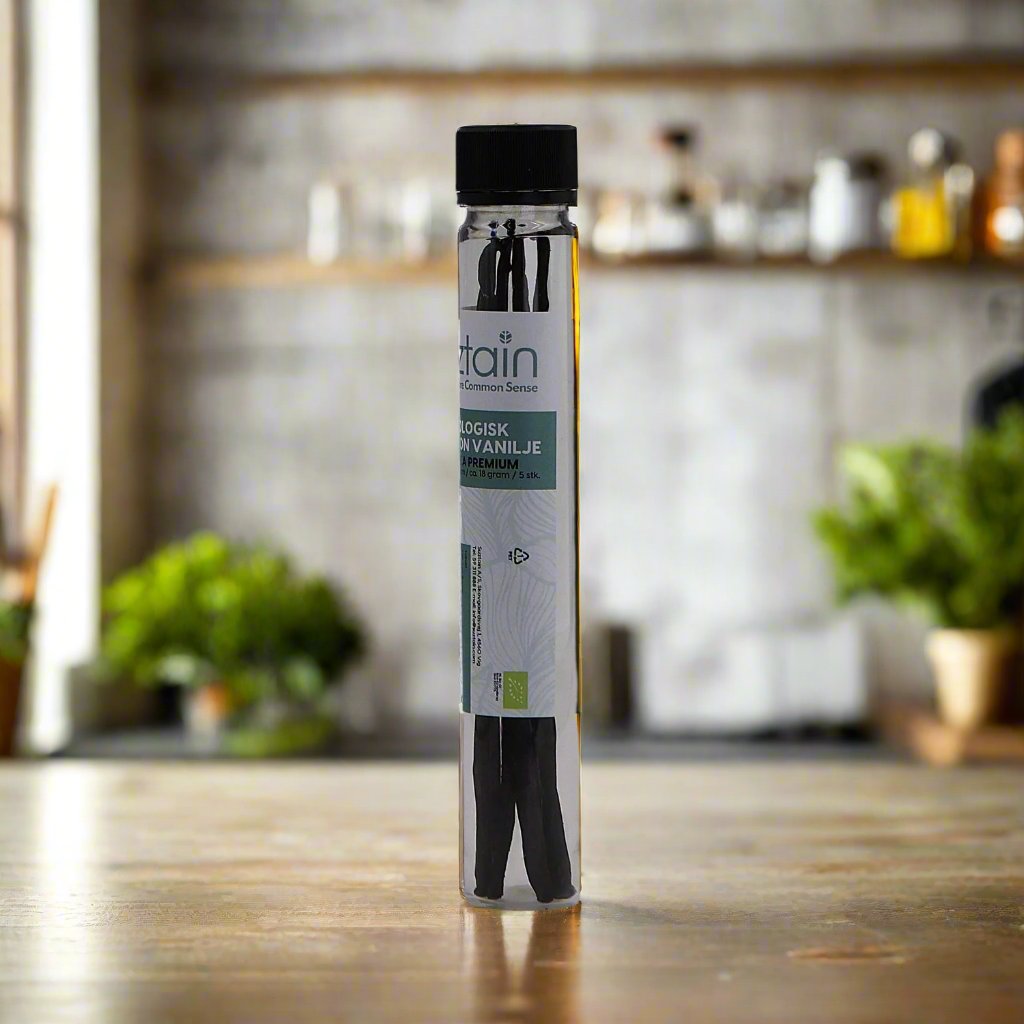 Suztain Økologiske Madagascar Vaniljestenger - 5stk - Suztain.no