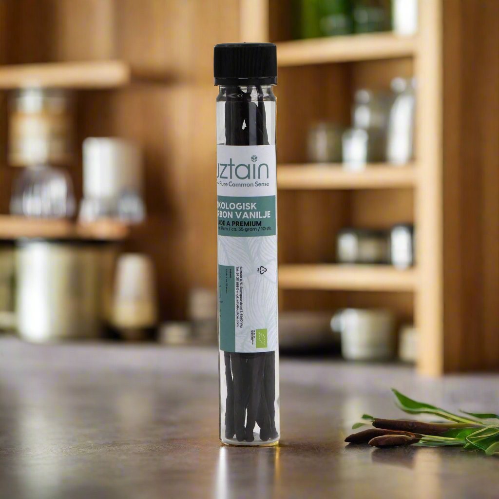 Suztain Økologiske Madagascar Vaniljestenger – 10 STK - Suztain.no