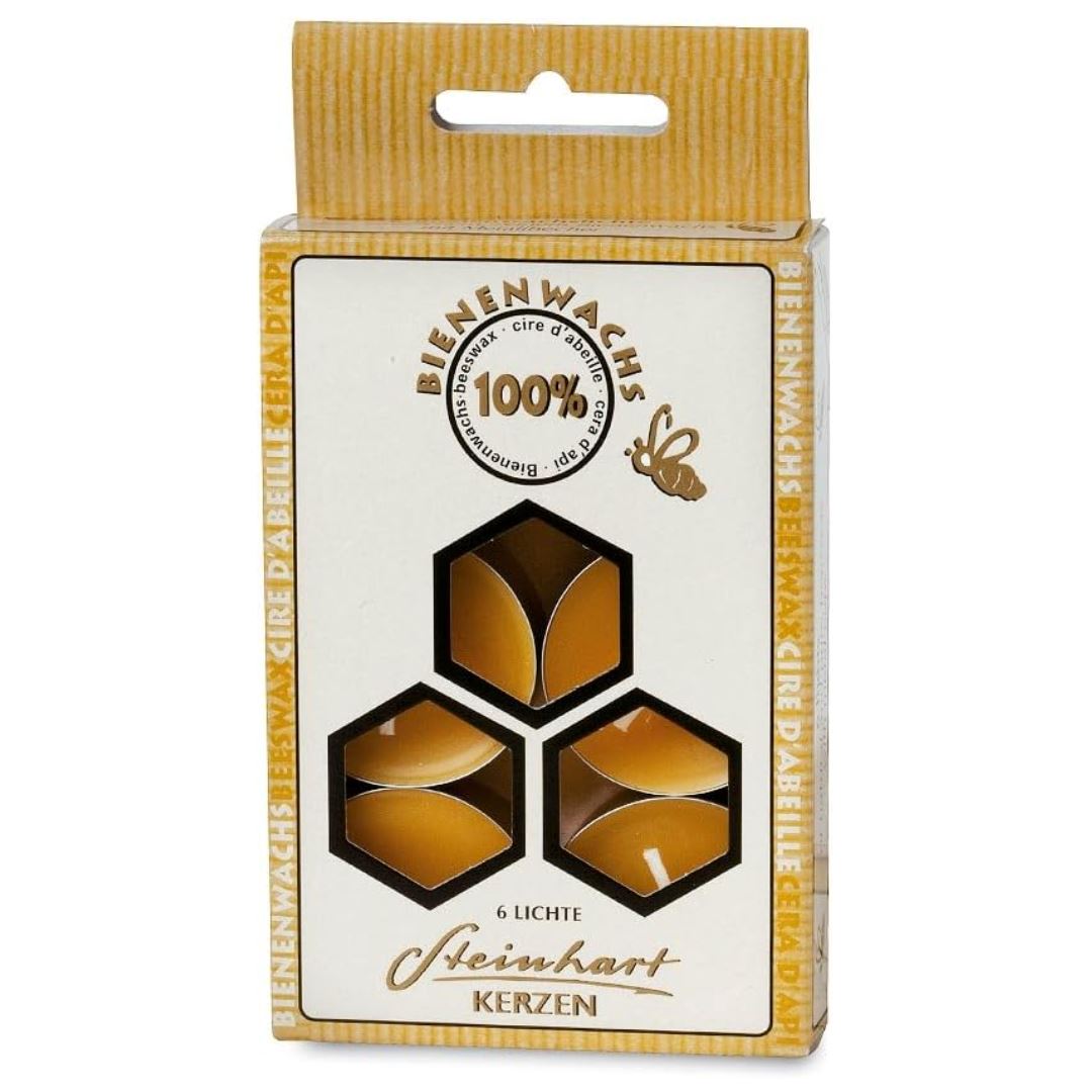 Fyrfadslys Bivoks 6 STK - Suztain.no