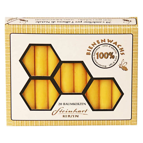 Juletræslys Bivoks - 20 STK - Suztain.no