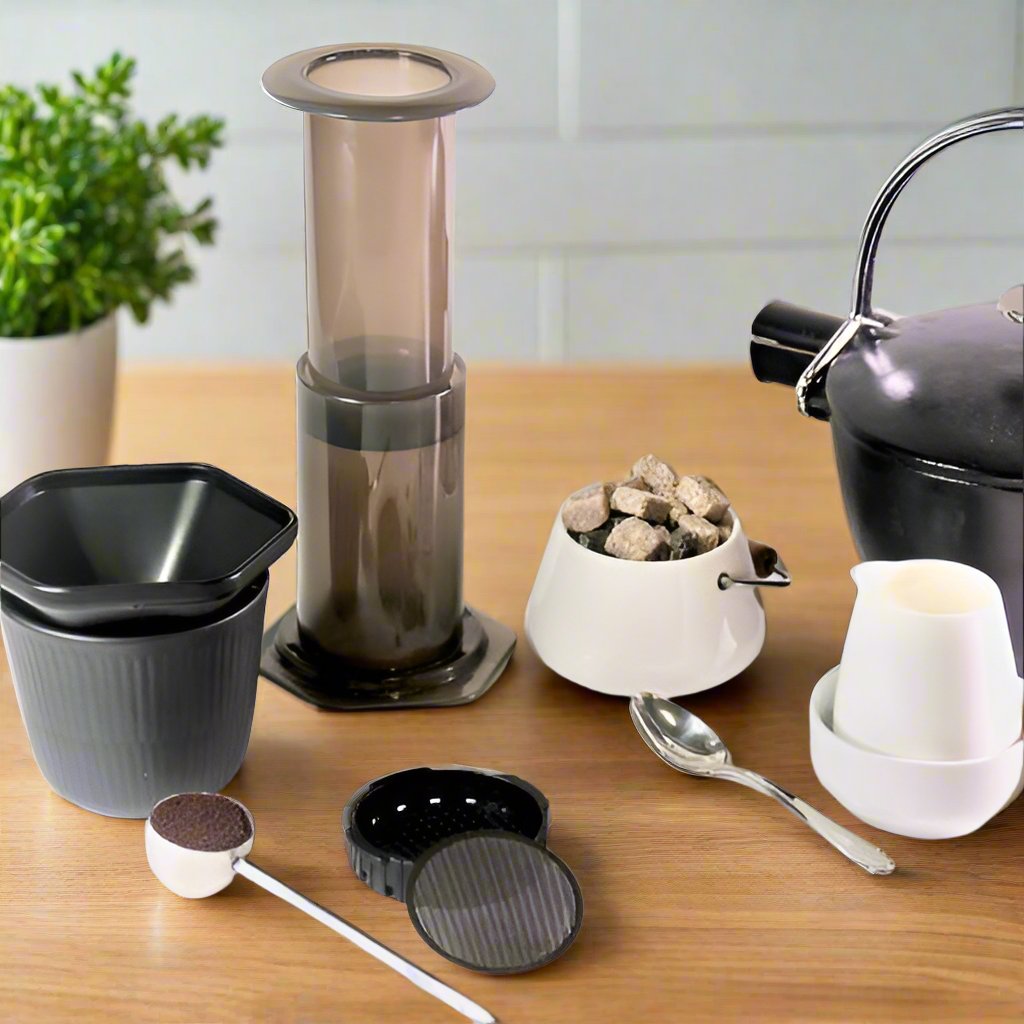 Suztain Aeropress kaffefilter - Rustfritt stål - 3 stk - Suztain.no