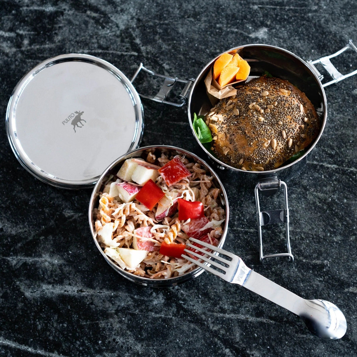 Pulito Matboks Lufttett Bento 1125 ml Pulito