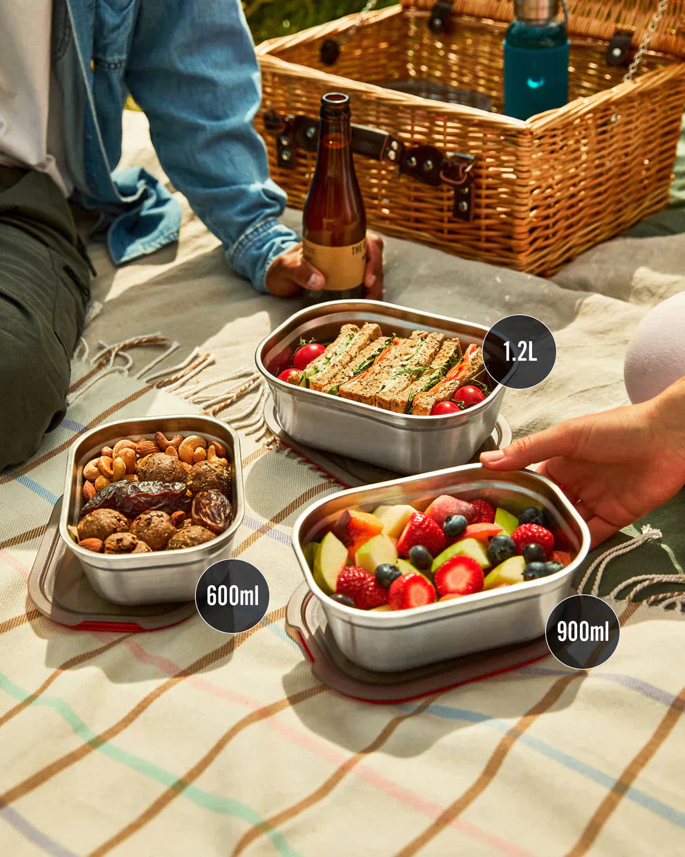 Black & Blum Madopbevaring - 0,6 Liter - Suztain.no