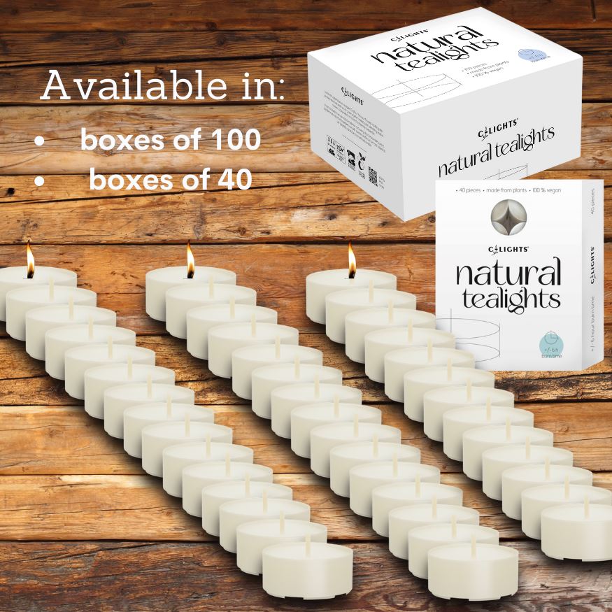 C-Lights Telys Soyavoks - 100 stk - Suztain.no