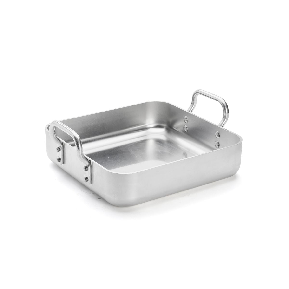 de Buyer Ildfast Form i rustfritt stål 30 cm med håndtak i minimalistisk design