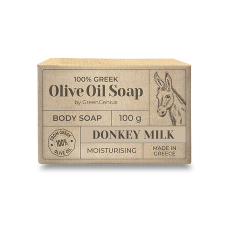 GreenGenius Olivensåpe - Eselmelk - Suztain.no