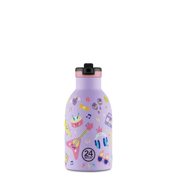 24Bottles Clima Drikkeflaske Barn 330 ml - Music Friends 24Bottles