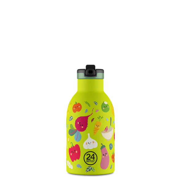 24Bottles Clima Drikkeflaske Barn 330 ml - Veggie Friends 24Bottles