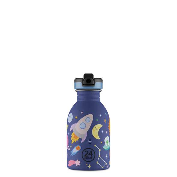 24Bottles Urban Drikkeflaske Barn 250 ml - Space Friends 24Bottles