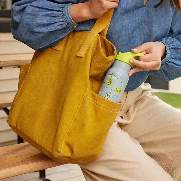 Klean Kanteen Termo Drikkedunk I rustfritt Stål Til Børn 355 ML - Dino Skate