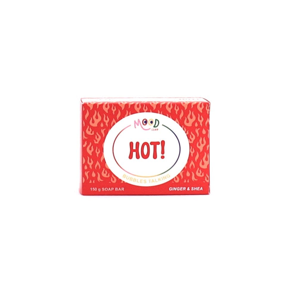 MoodSoap såpe - HOT! - Ingefær og Shea - 150g - Suztain.no
