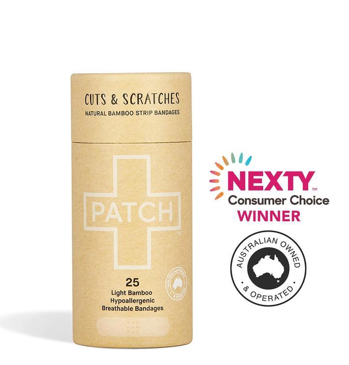 PATCH - Komposterbare bambusplaster - Nøytral - 25 stk - Suztain.no