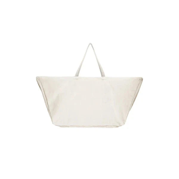 The Organic Company Stor Taske - Lys Beige