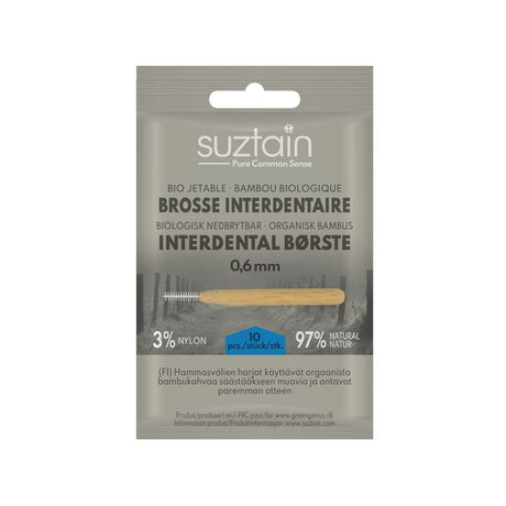 Suztain Mellomromsbørster 0,6 mm - 10 stk - Suztain.no