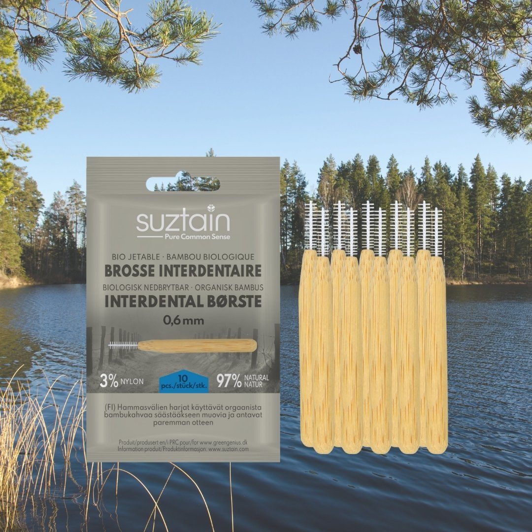 Suztain Mellomromsbørster 0,6 mm - 10 stk - Suztain.no