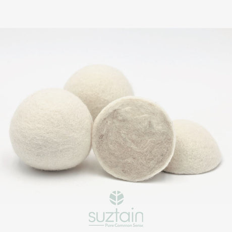 Suztain - Tørkeballer i 100% ull - 3 stk - Suztain - Suztain.no
