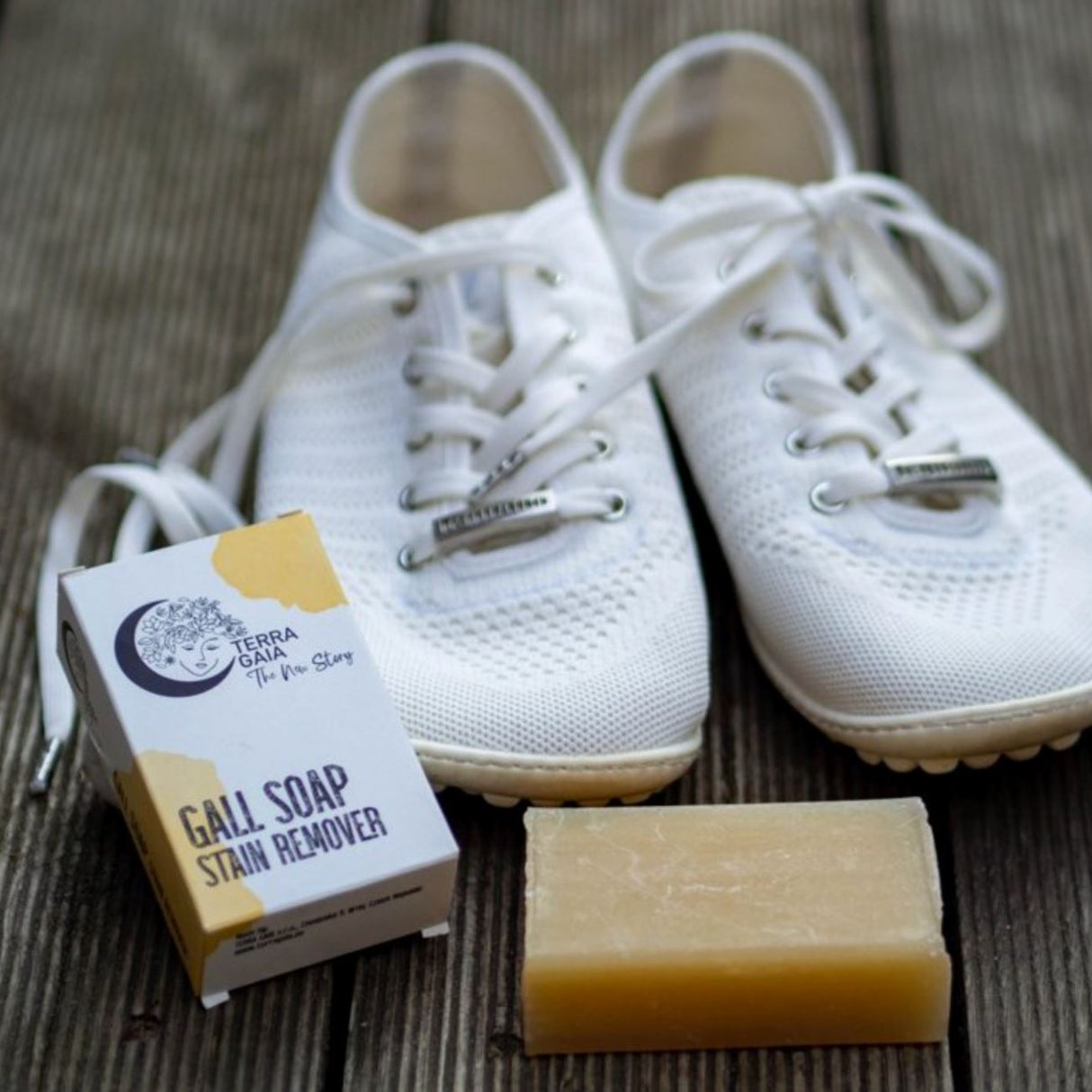 Terra Gaia Flekkfjerner - Gallsåpe med bioenzymer - 140 gram - Suztain.no