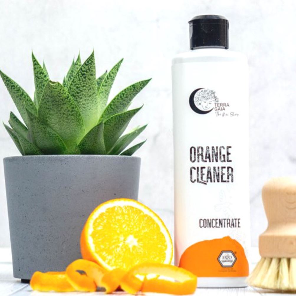 Terra Gaia Rengjøringsmiddel Refill 500ml - Oransje - Suztain.no