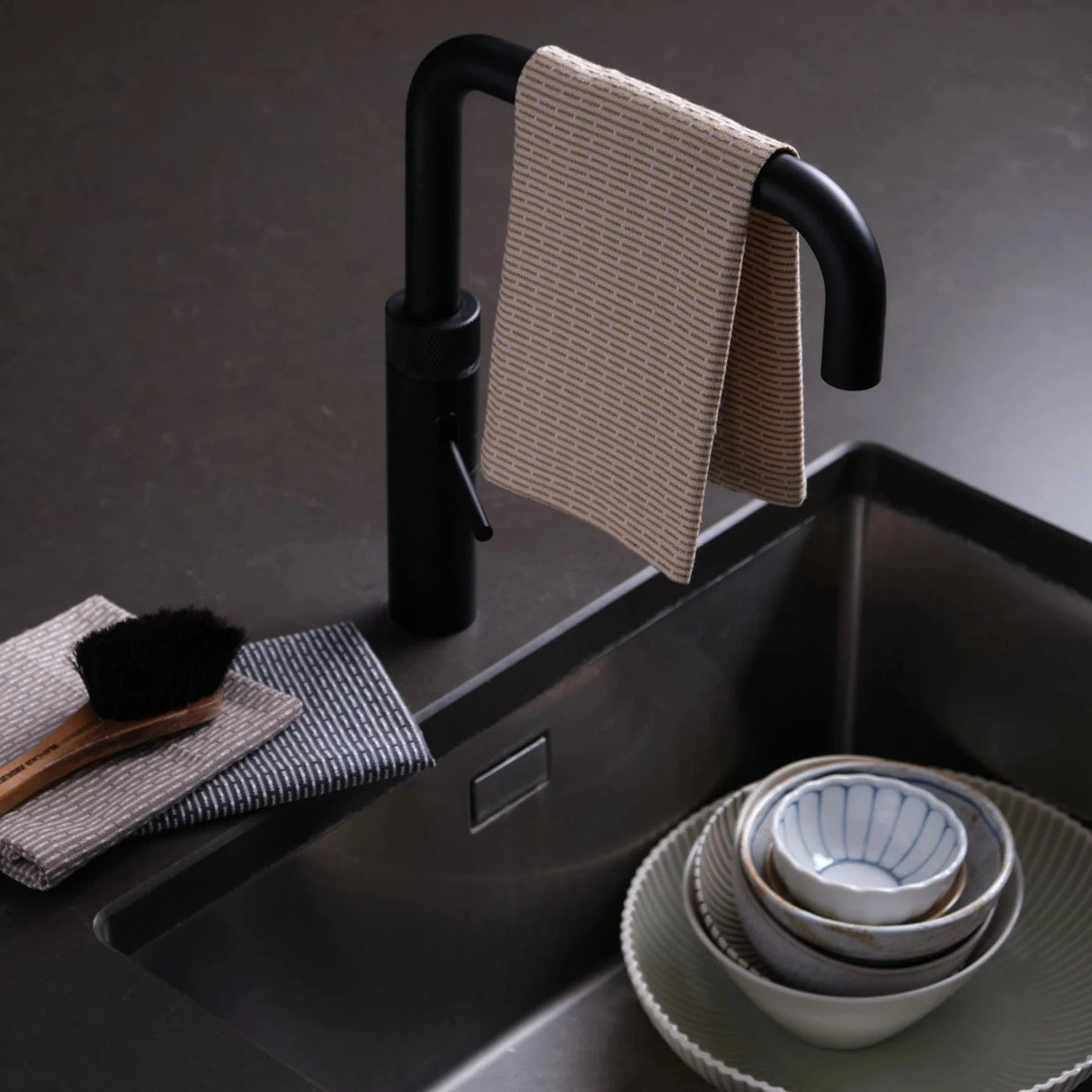 The Organic Company 3 Økologiske Karklude - Earth - Suztain.no