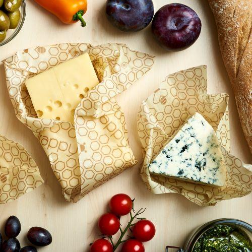 Wrappy Bivoks Matinnpakning - Mix S/M/L - 3 ark - Suztain.no