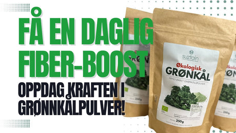Grønnkålpulver: En næringsrik boost i hverdagen - Suztain.no