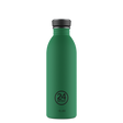 24Bottles Clima Bottle 500 ml Emerald Green – Termoflaske i rustfritt stål, lekkasjesikker og vakuumisolert for varme og kalde drikker.