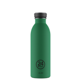 24Bottles Clima Bottle 500 ml Emerald Green – Termoflaske i rustfritt stål, lekkasjesikker og vakuumisolert for varme og kalde drikker.