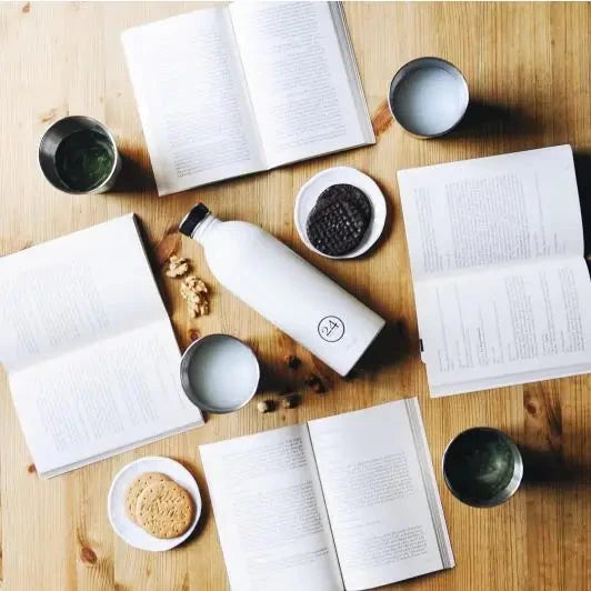 24Bottles Urban Drikkeflaske 1000 ml - Ice White 24Bottles