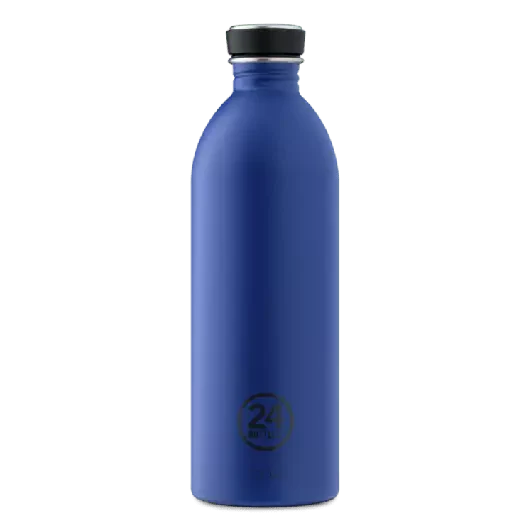 24 Bottles Urban drikkeflaske 1000 ml - Gold Blue Suztain.no
