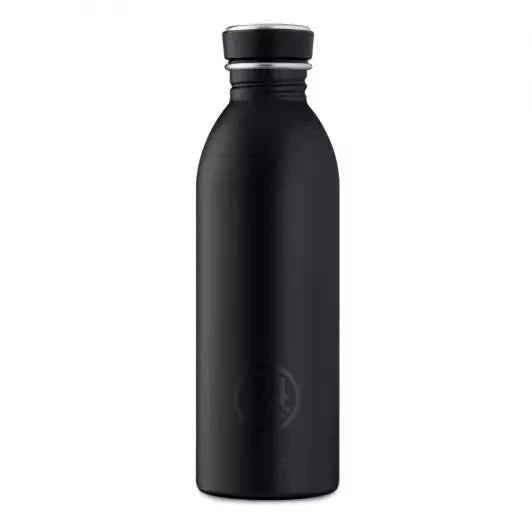 24 Bottles Urban Drikkedunk 500 ml - Stone Finish - Tuxedo Black - Suztain.no  Suztain.no