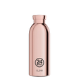 24Bottles Clima Drikkeflaske 500 ml - Rose Gold termos. sett forfra på hvit bakgrunn