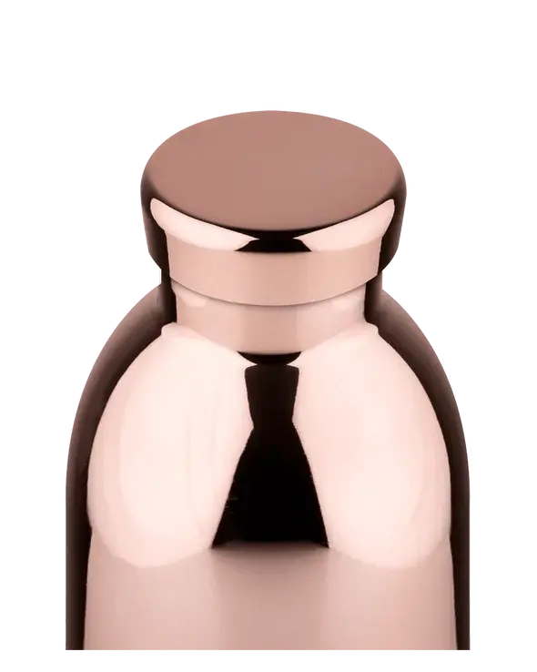 24Bottles Clima Drikkeflaske 500 ml - Rose Gold skrått ovenfra