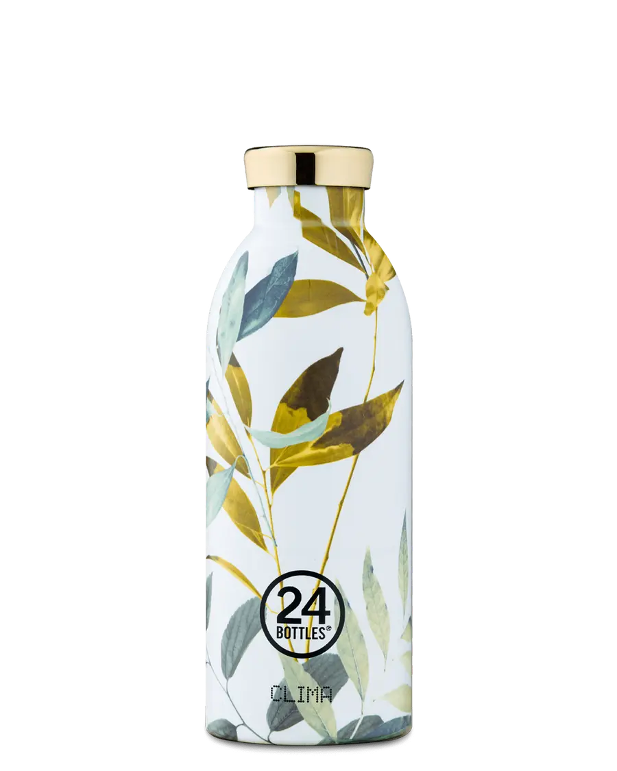 24Bottles Clima Drikkeflaske 500 ml - Tivoli termosflaske, sett forfra på hvit bakgrunn