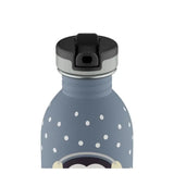 24 Bottles Urban Drikkedunk Børn 250 ml - Happy Penguin - Suztain.no 