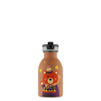 24Bottles Urban Drikkeflaske Barn 250 ml - Sweet Bear med hendig tut som gjør det lett å drikke, sett forfra