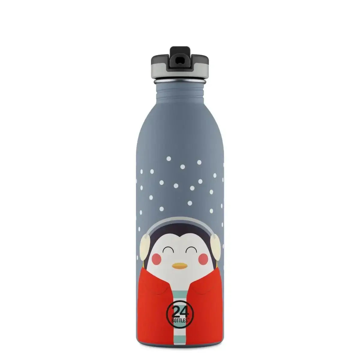 24 Bottles Urban Drikkedunk Børn 500 ml - Happy Penguin - Suztain.no 