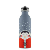 24 Bottles Urban Drikkedunk Børn 500 ml - Happy Penguin - Suztain.no 