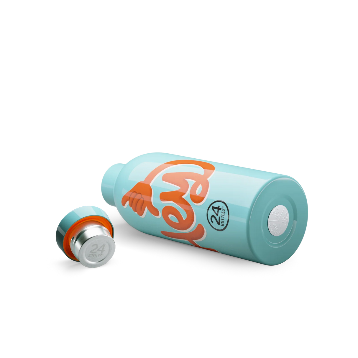 24Bottles Clima Drikkeflaske 500 ml - Hey! Blue 24Bottles