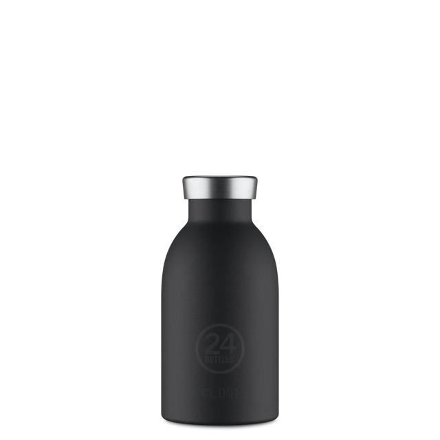 24Bottles Clima Drikkeflaske 330 ml - Tuxedo Black 24Bottles Suztain.no