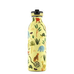 24Bottles Urban Drikkeflaske Barn 500 ml - Jungle Friends Suztain.no