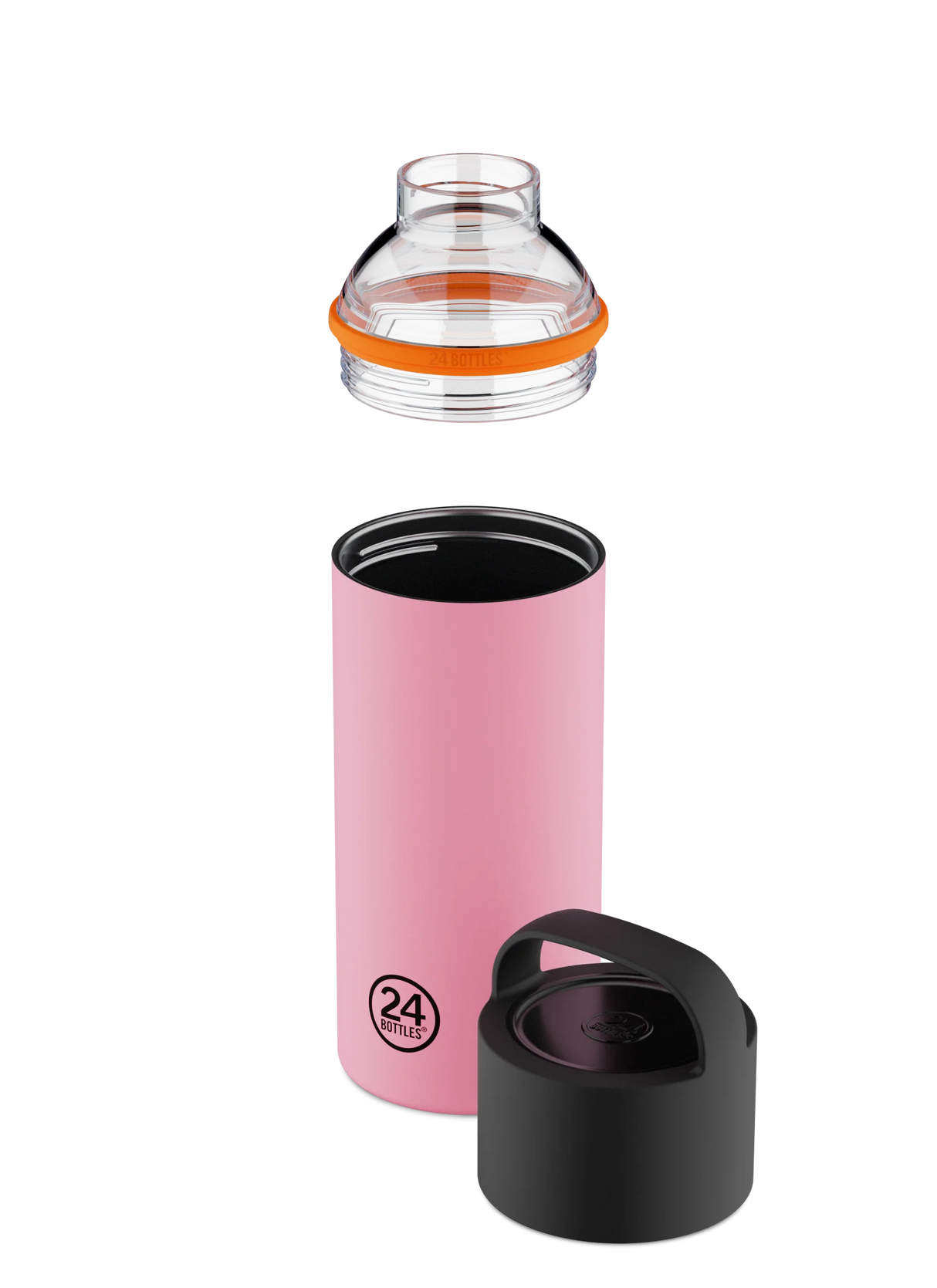 24Bottles Spin Drikkeflaske 730 ml - Flamingo 24Bottles