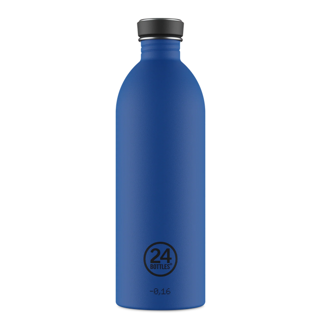 24Bottles Urban Drikkeflaske 1000 ml - Gold Blue 24Bottles Suztain.no