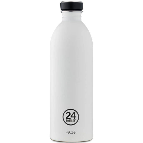 24Bottles Urban Drikkeflaske 1000 ml - Ice White 24Bottles