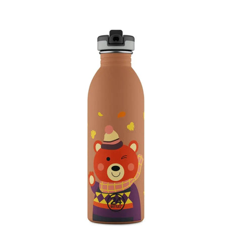 24 Bottles Urban Drikkedunk Børn 500 ml - Sweet Bear - Suztain.no 