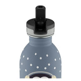 24 Bottles Urban Drikkedunk Børn 250 ml - Happy Penguin - Suztain.no 